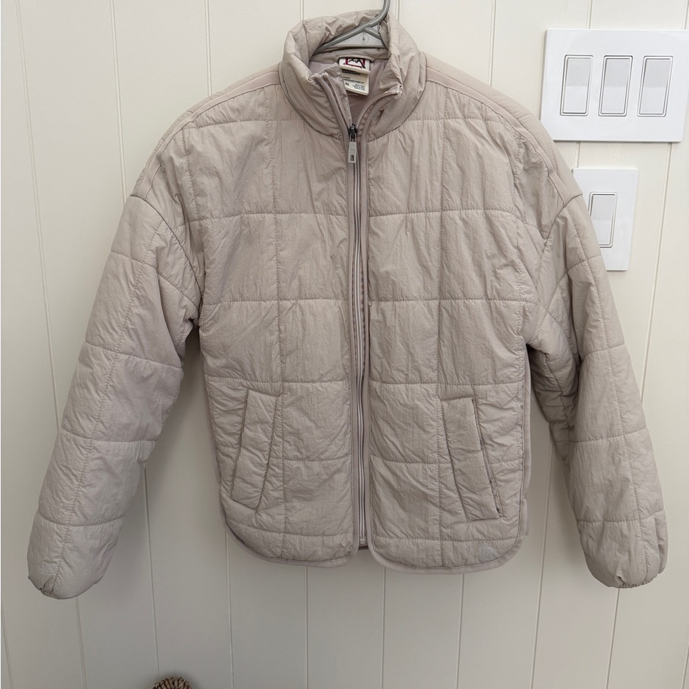 Avalanche Outdoors Cream Quilted Spring Lightweight Jacket - Picture 2 of 4
